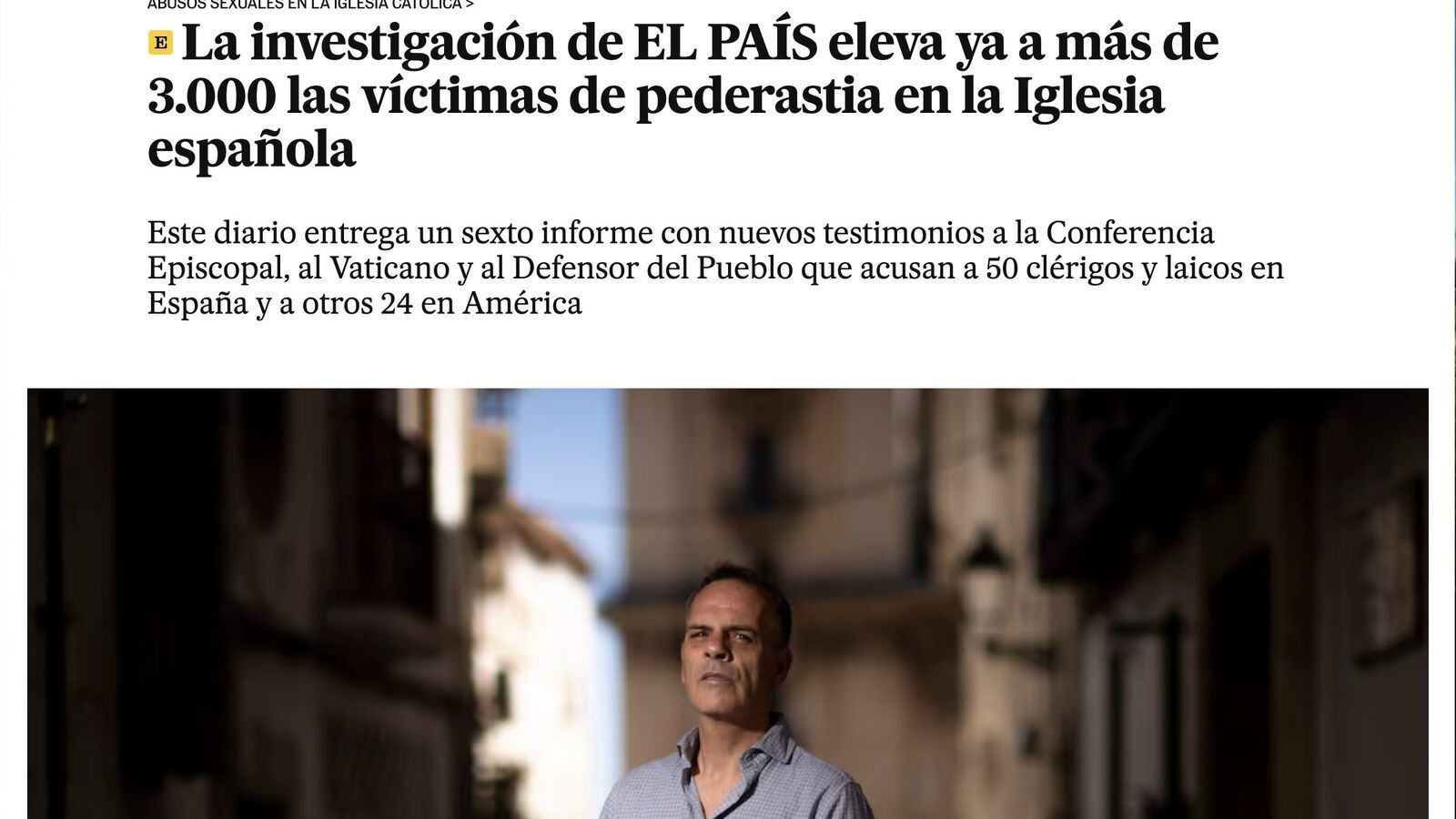 El diario El País celebra 50 años de vida en medio de críticas por su cobertura religiosa subjetiva El diario El País celebra 50 años de vida en medio de críticas por su cobertura religiosa subjetiva