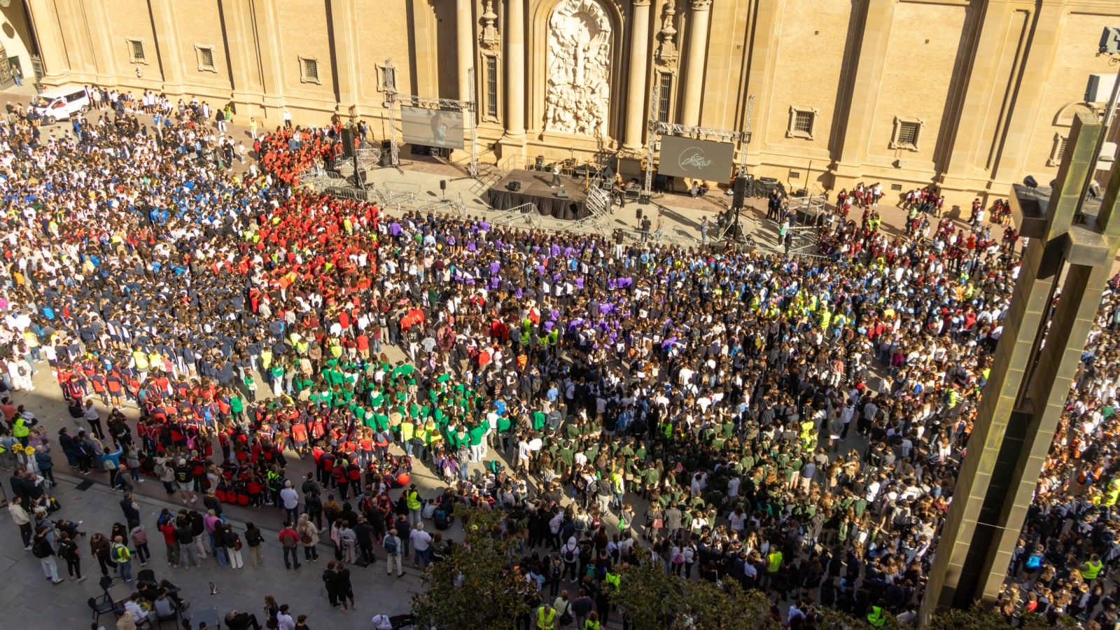 El Jubileo de la Educación reúne a ocho mil jóvenes en Zaragoza