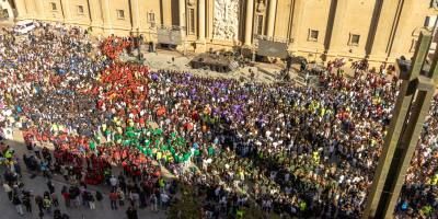 el-jubileo-de-la-educacion-reune-a-ocho-mil-jovenes-en-zaragoza